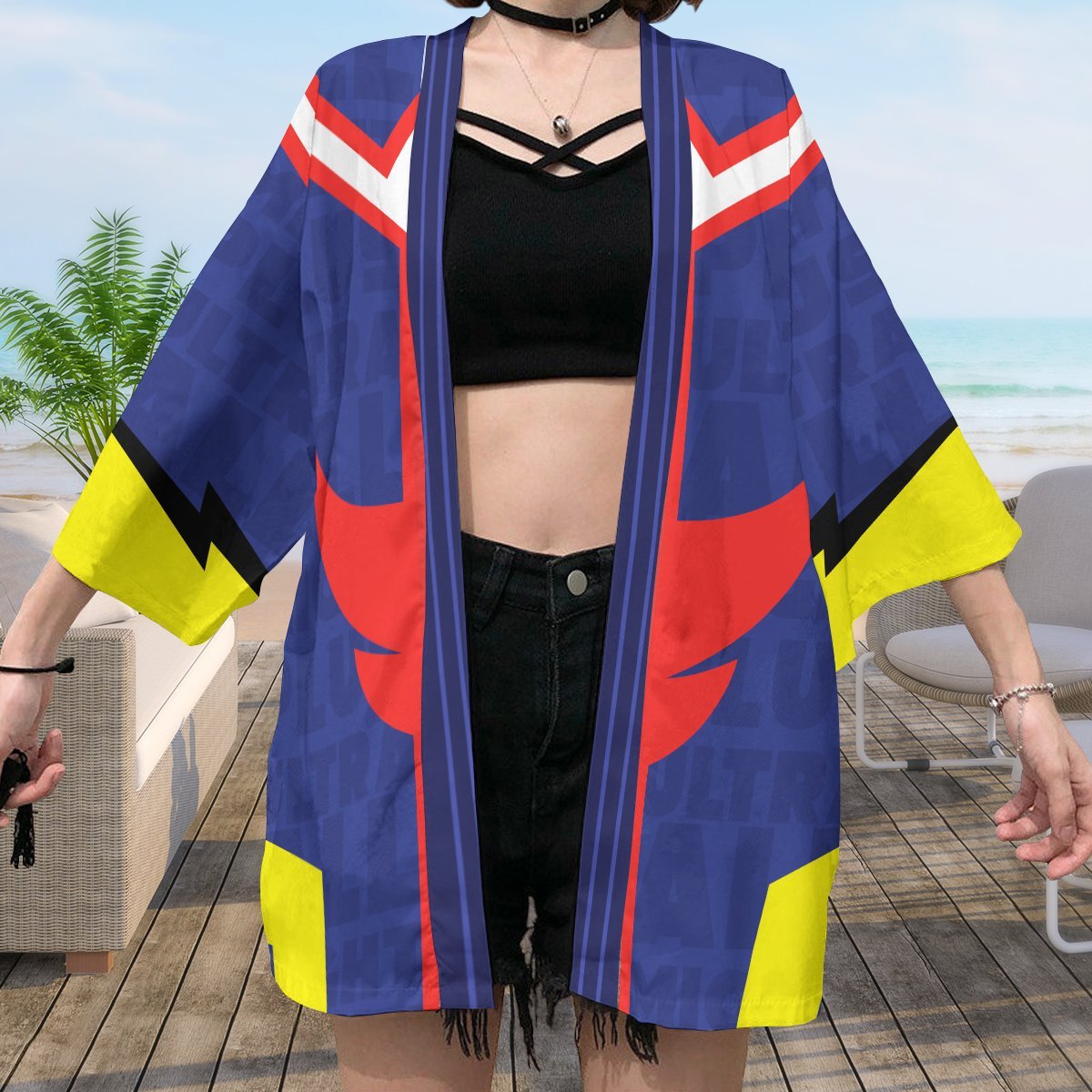 All Might Plus Ultra My Hero Academia Kimono - Image 5
