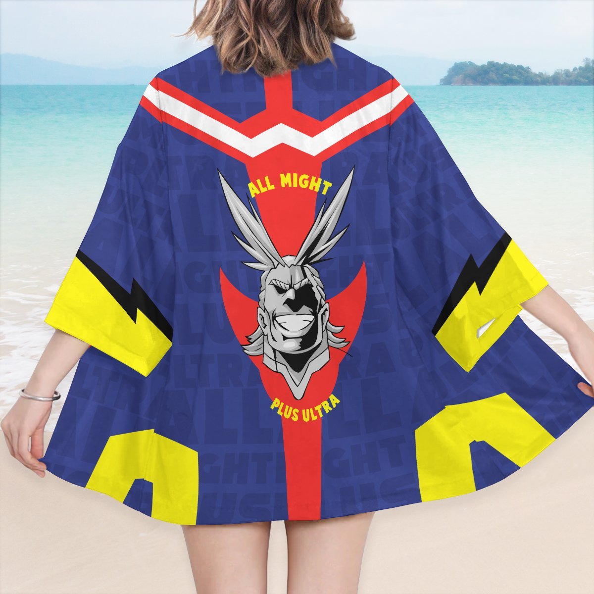 All Might Plus Ultra My Hero Academia Kimono - Image 6