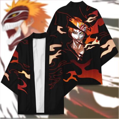 Alternative view of Bleach Ichigo Mask Death Note Kimono