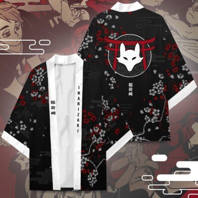 Alternative view of Haikyuu Inarizaki Foxes Design Kimono
