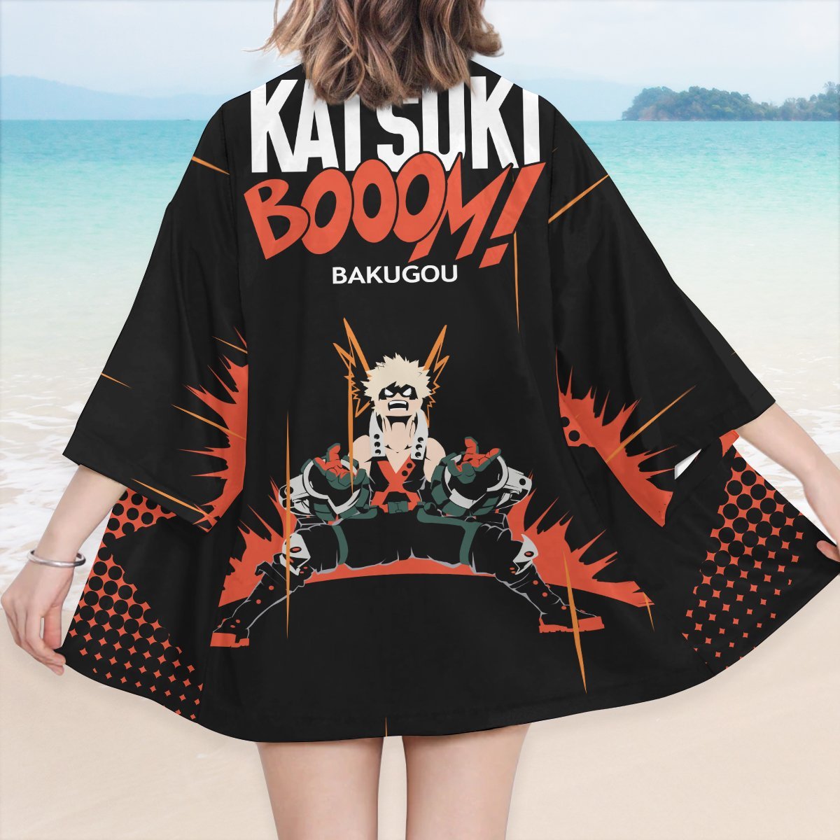 Katsuki Boom My Hero Academia Kimono - Image 6