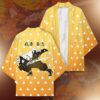 kimetso no yaiba zenitsu kimono 389925 - Anime Kimono UK Shop