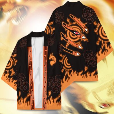 Alternative view of Anime Kurama Mark Naruto Kimono