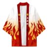 kyojuro fire kimono 339404 - Anime Kimono UK Shop