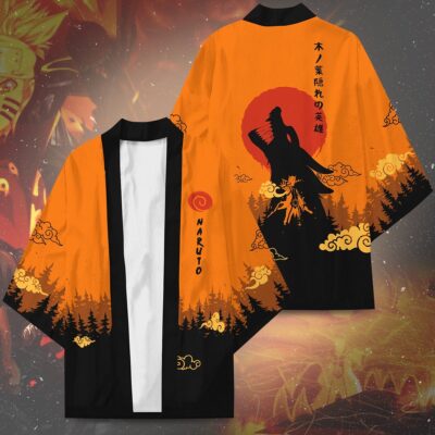 Alternative view of Anime Naruto Kyubi Kimono