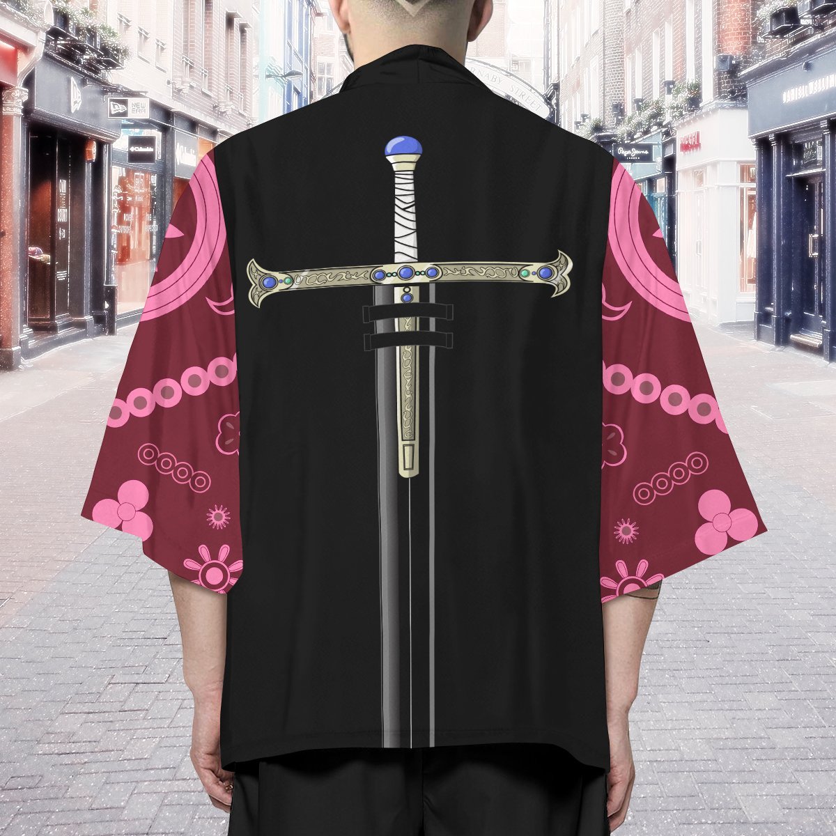 Fashion Mihawk One Piece Kimono - Image 8