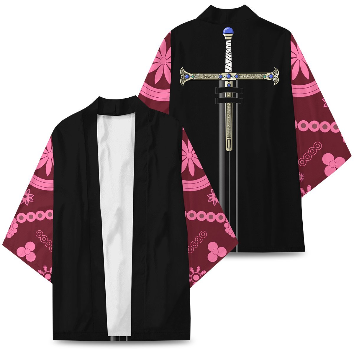 Fashion Mihawk One Piece Kimono