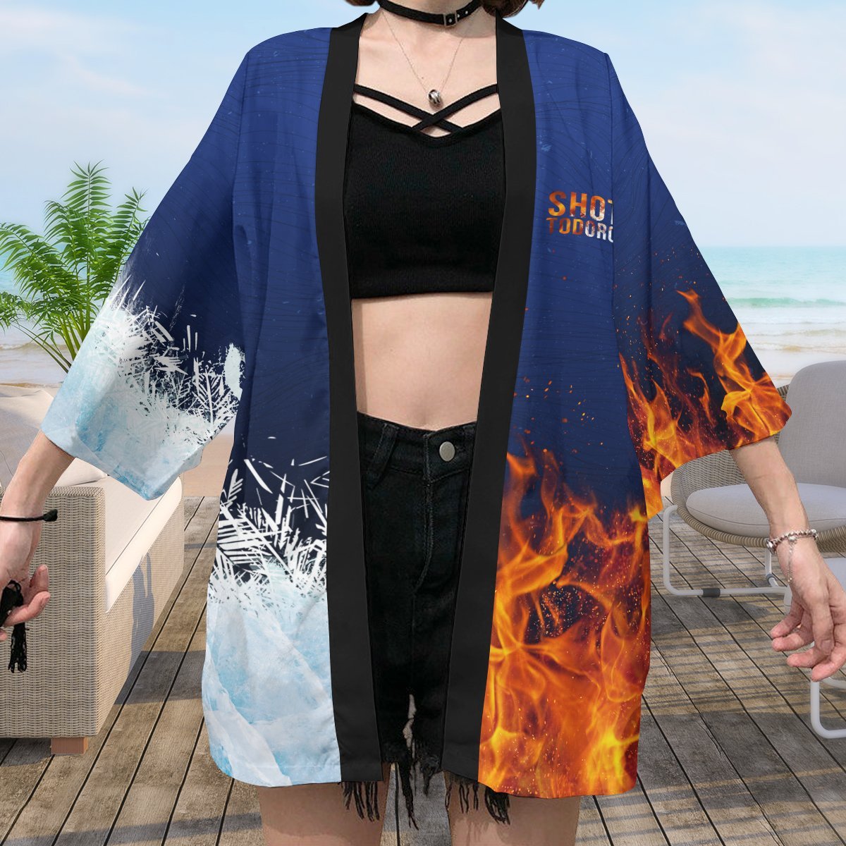 Shoto Hot Cold My Hero Academia Kimono - Image 5