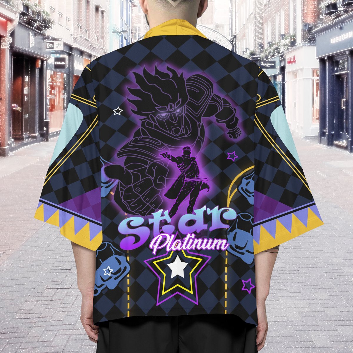 Star Platinum Jojo's Bizarre Adventure Kimono - Image 8