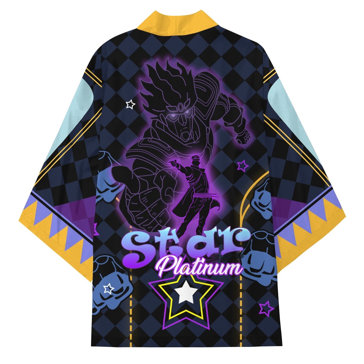 Star Platinum Jojo's Bizarre Adventure Kimono - Image 4