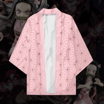 Alternative view of Summer Nezuko Demon Slayer Kimono