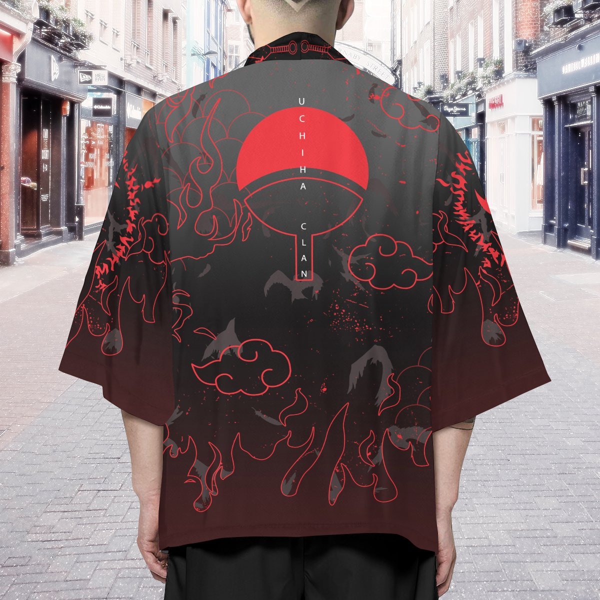 Uchiha Emblem Naruto Kimono - Image 8
