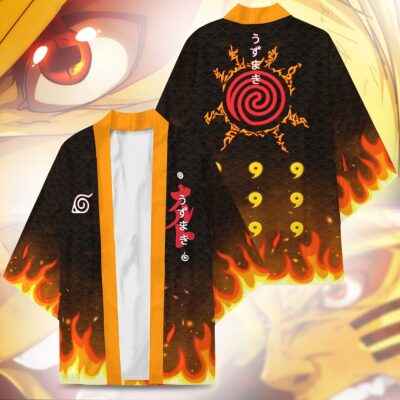 Alternative view of Uzumaki Emblem Naruto Kimono