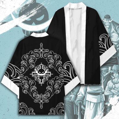Alternative view of Anime Whitebeard One Piece Kimono